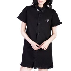 disturbia Tomb Shirt denim Dress size XL